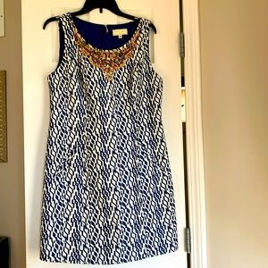 Anthropologie Moulinette Soeurs Size 12 Dress with beadwork
